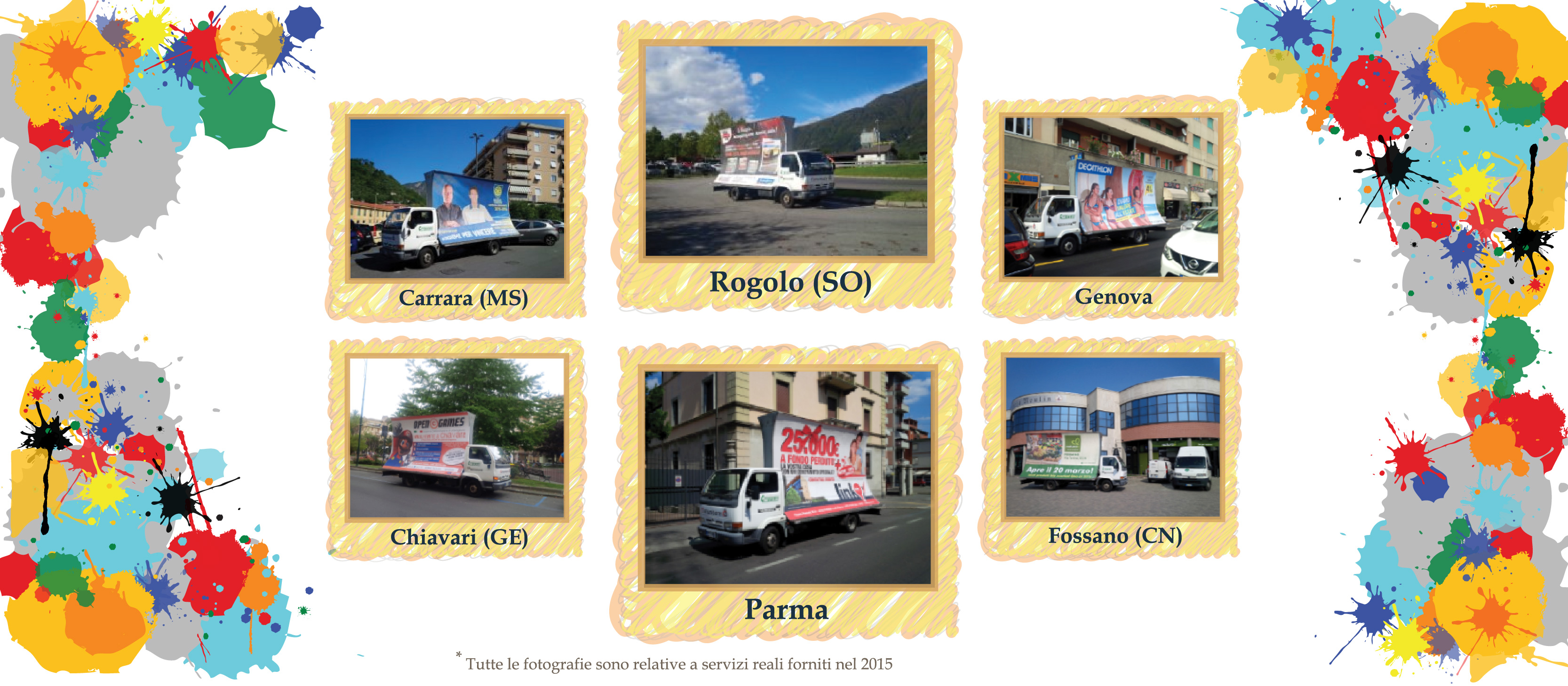 Camion Vela Parma, Camion Poster Parma, Vele Pubblicitarie Parma